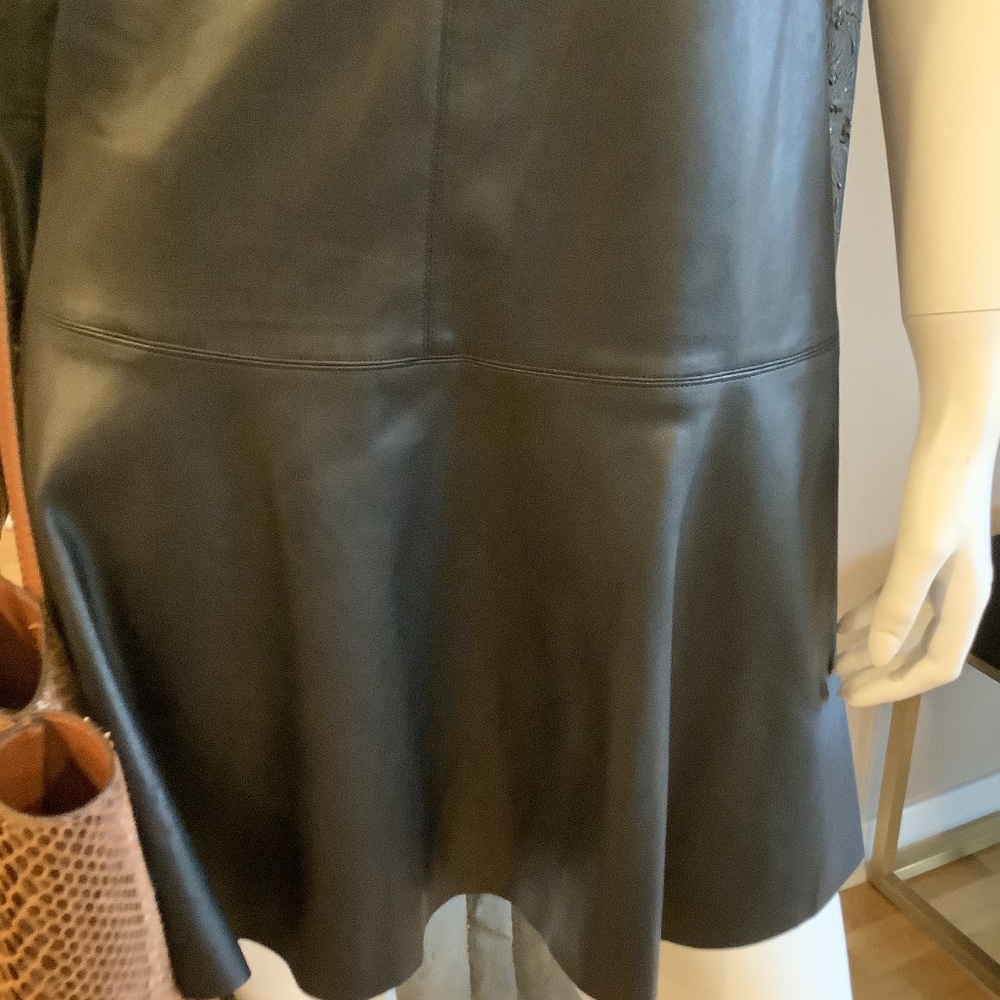 Vegan leather dress - Picture 3 of 4